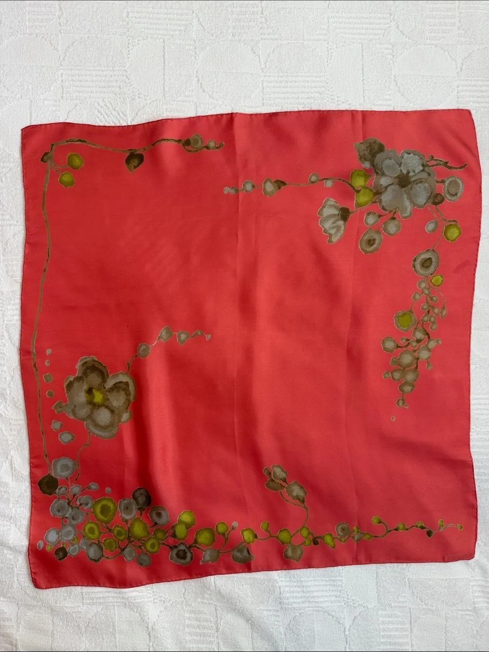 Creation Brauchbar Silk Scarf from Switzerland